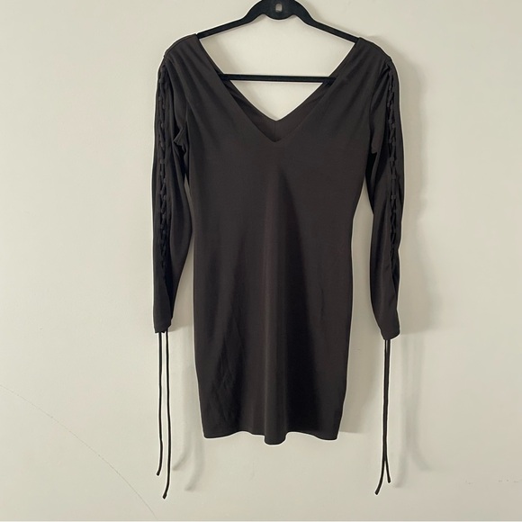 Bebe Black Mini Dress - Picture 6 of 13